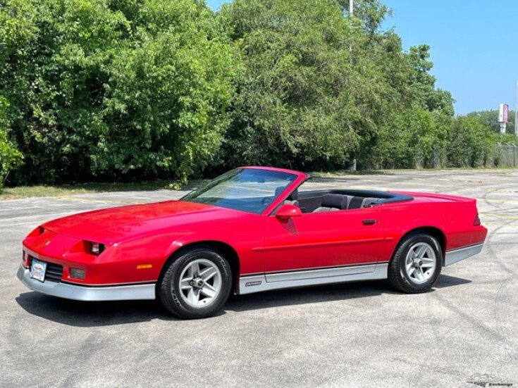 Thumbnail Photo undefined for 1988 Chevrolet Camaro Convertible